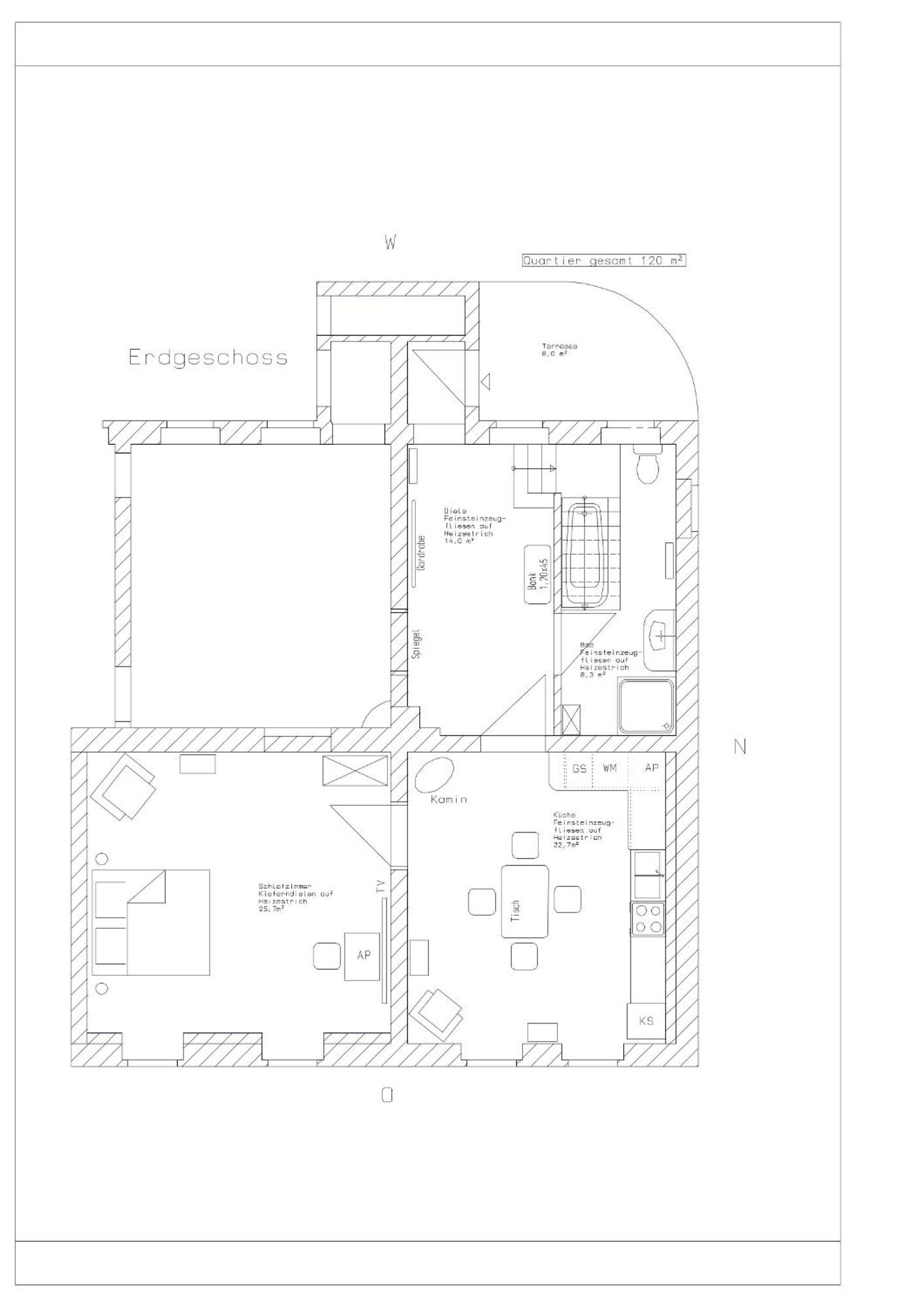 Quartier Im Gutshaus Apartment Wustermark Luaran gambar
